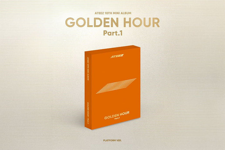 ATEEZ - GOLDEN HOUR : Part.1 (10th Mini Album) (Platform Ver.) - Seoul - Mate