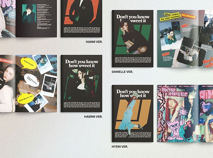 NewJeans - How Sweet (Standard Ver.) SET + WeVerse Gifts - Seoul-Mate