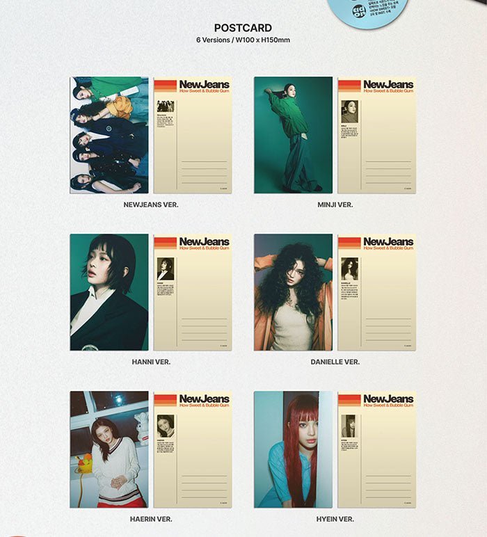 NewJeans - How Sweet (Standard Ver.) SET + WeVerse Gifts - Seoul-Mate