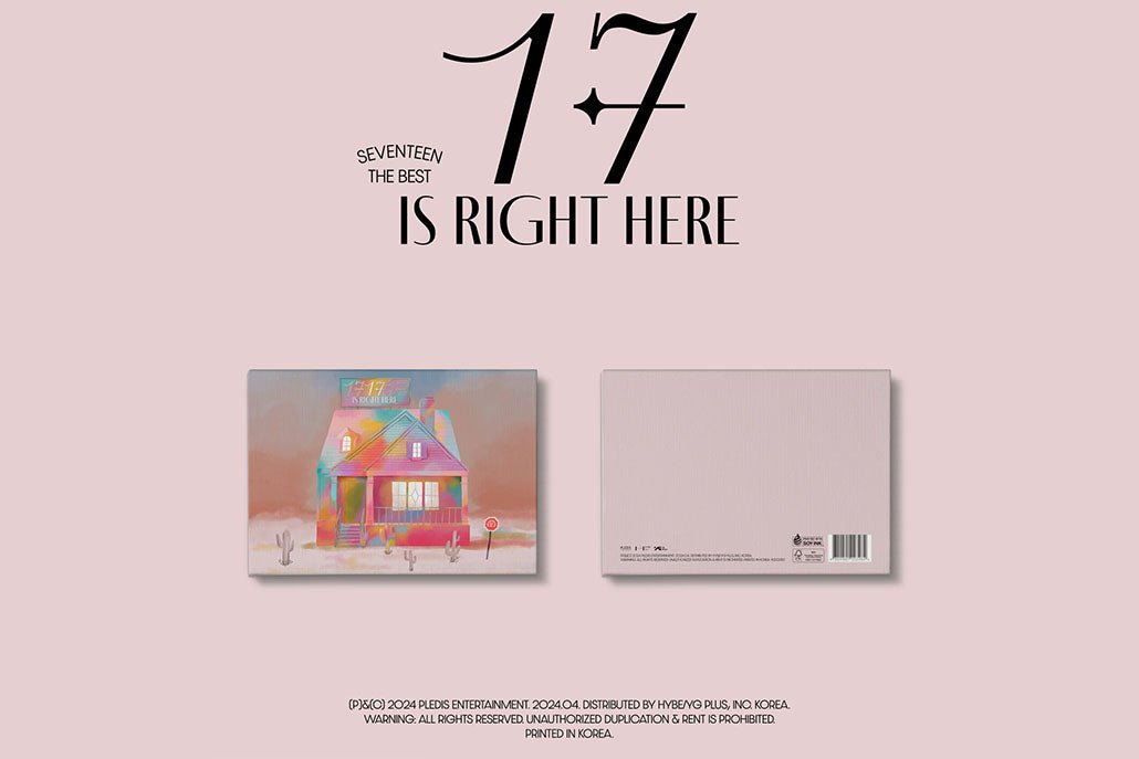 SEVENTEEN - 17 IS RIGHT HERE - Best Album (Deluxe Ver.) - Seoul - Mate