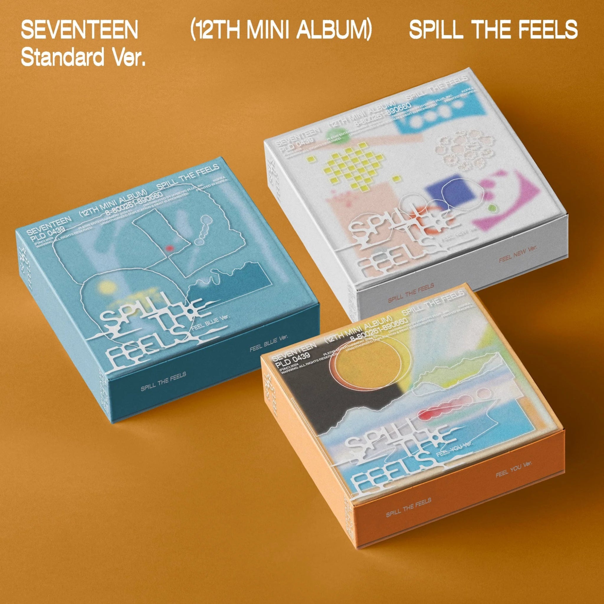 SEVENTEEN - SPILL THE FEELS (12th Mini-Album) – SeoulMate