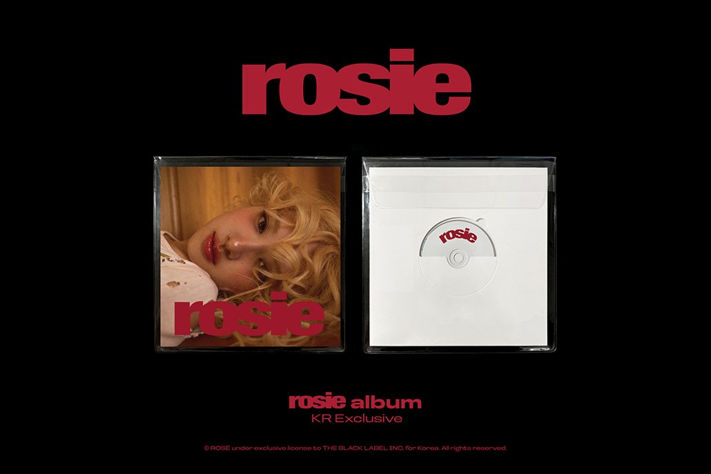 (YG POB) RosΓ© (BLACKPINK) - rosie (1st Studio Album) (Korea Exclusive Ver.) - Seoul - Mate