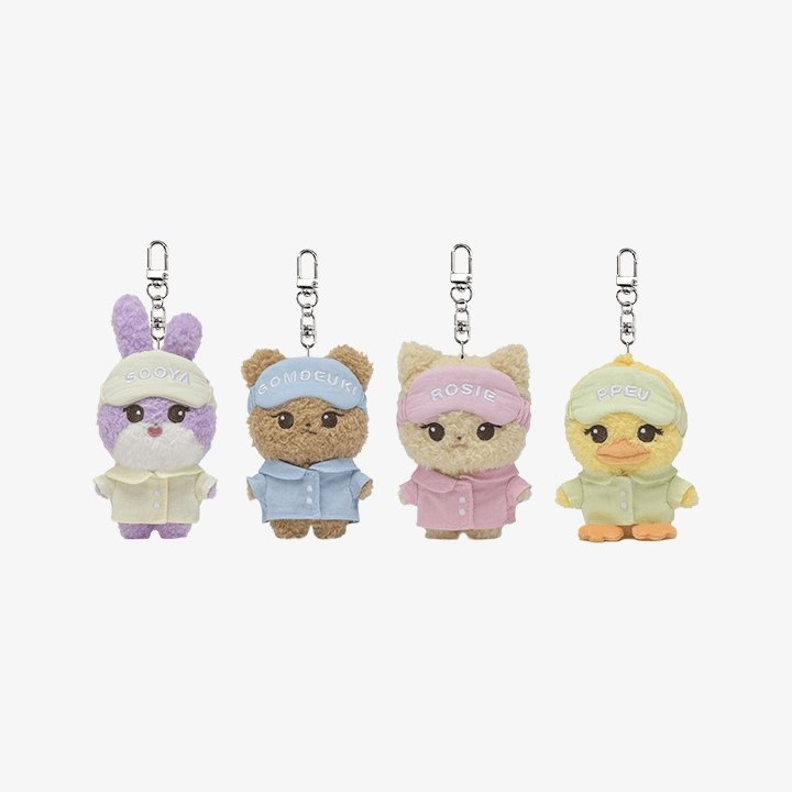 BLACKPINK - Character Keyring (Sooya, Gomdeuki, Rosie, Ppeu