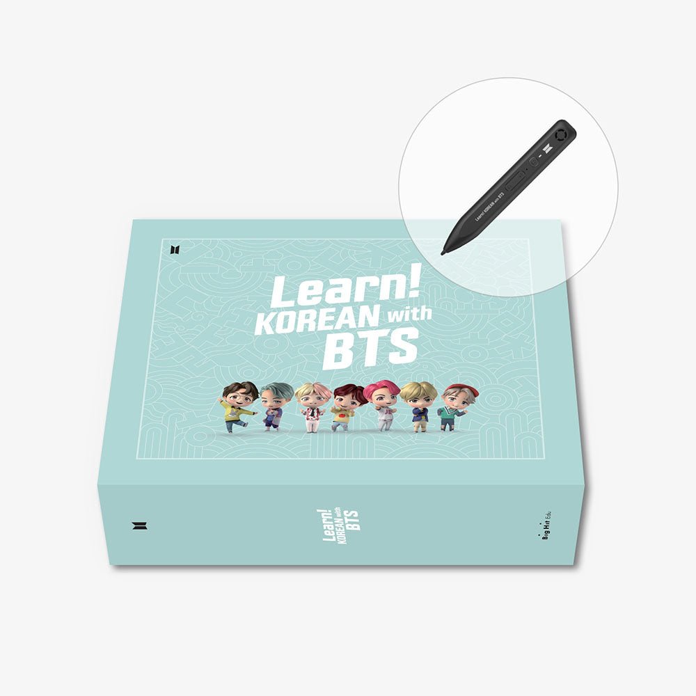 BTS - Learn! Korean with BTS (incl. MotiPen) learning set – SeoulMate