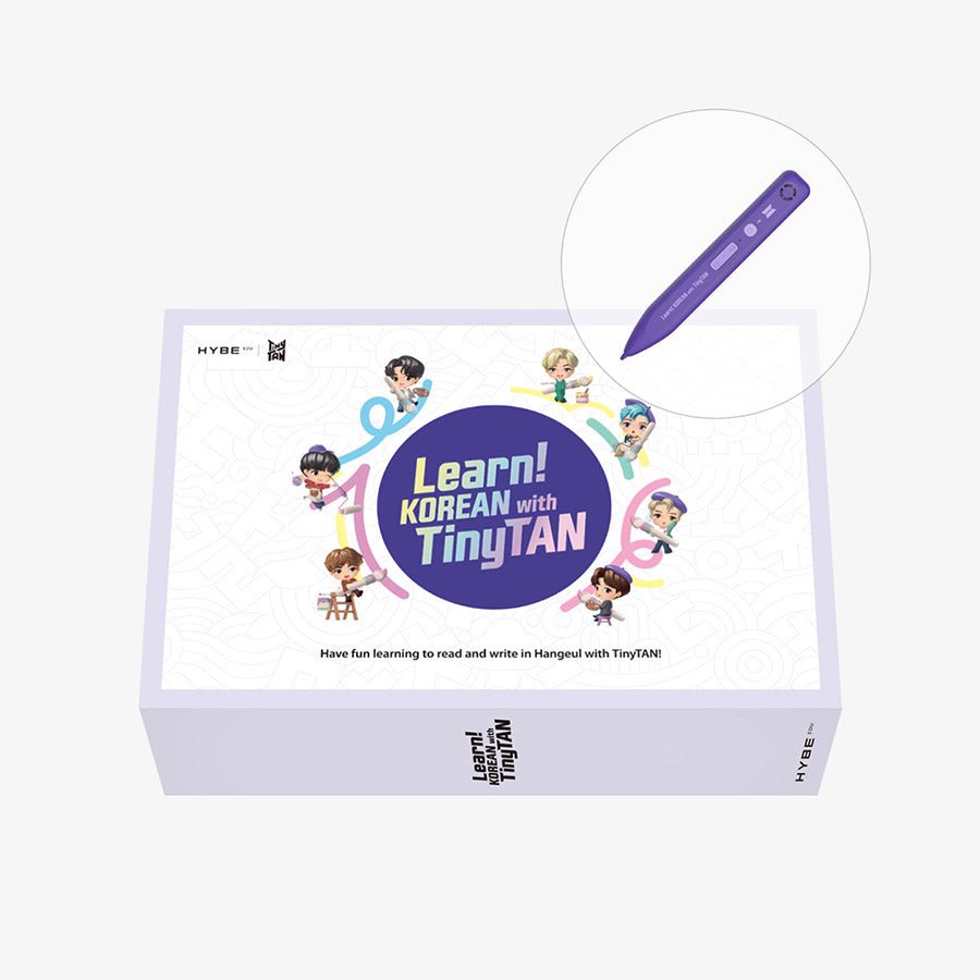 BTS - Learn! Korean with TinyTan (Book Set + MotiPen)