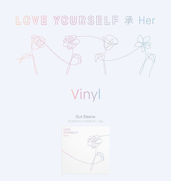 BTS - LOVE YOURSELF 承 'Her' (Vinyl LP Schallplatte) - Seoul-Mate