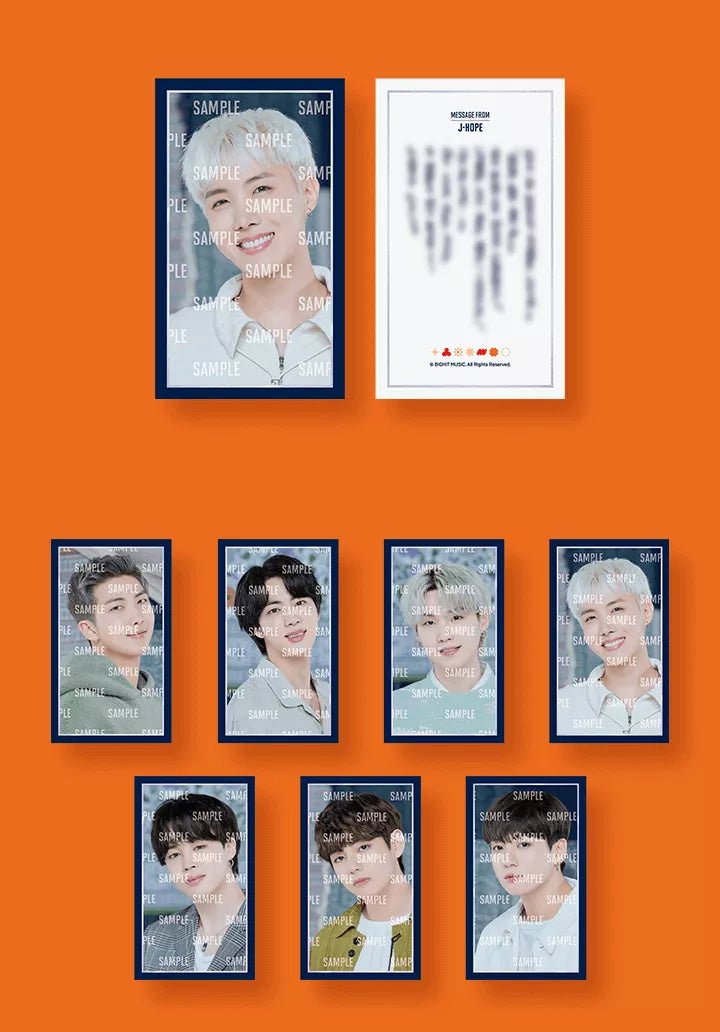 BTS - Message Fotokarten inkl. Rahmen (Permission To Dance On Stage) - Seoul-Mate