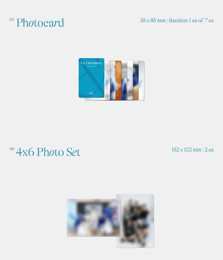 BTS - Us, Ourselves, and BTS 'WE' Photobook