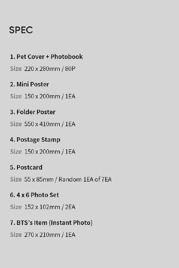 BTS - Us, Ourselves, and BTS 'WE' Photobook