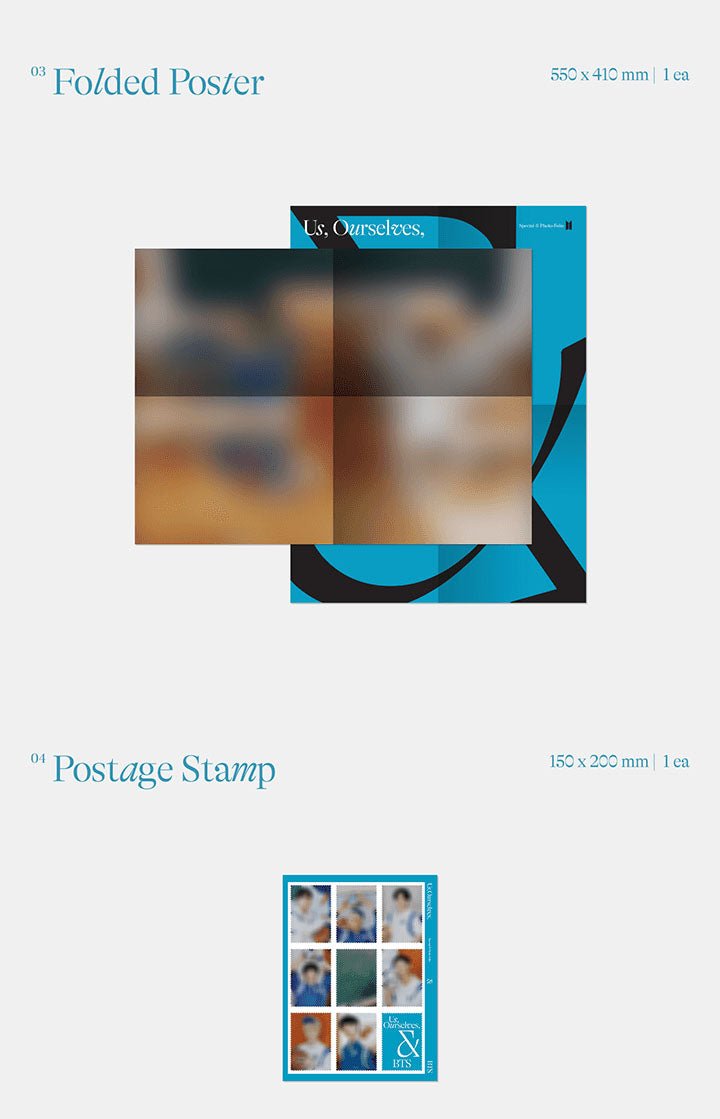 BTS - Us, Ourselves, and BTS 'WE' Photobook