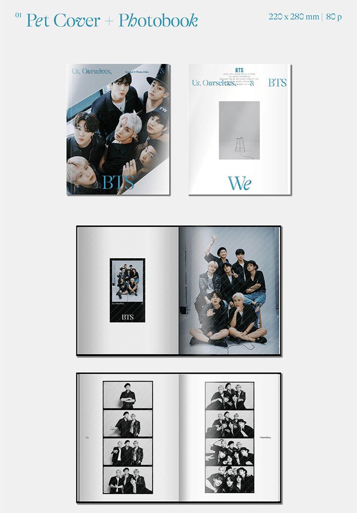 BTS - Us, Ourselves, and BTS 'WE' Photobook