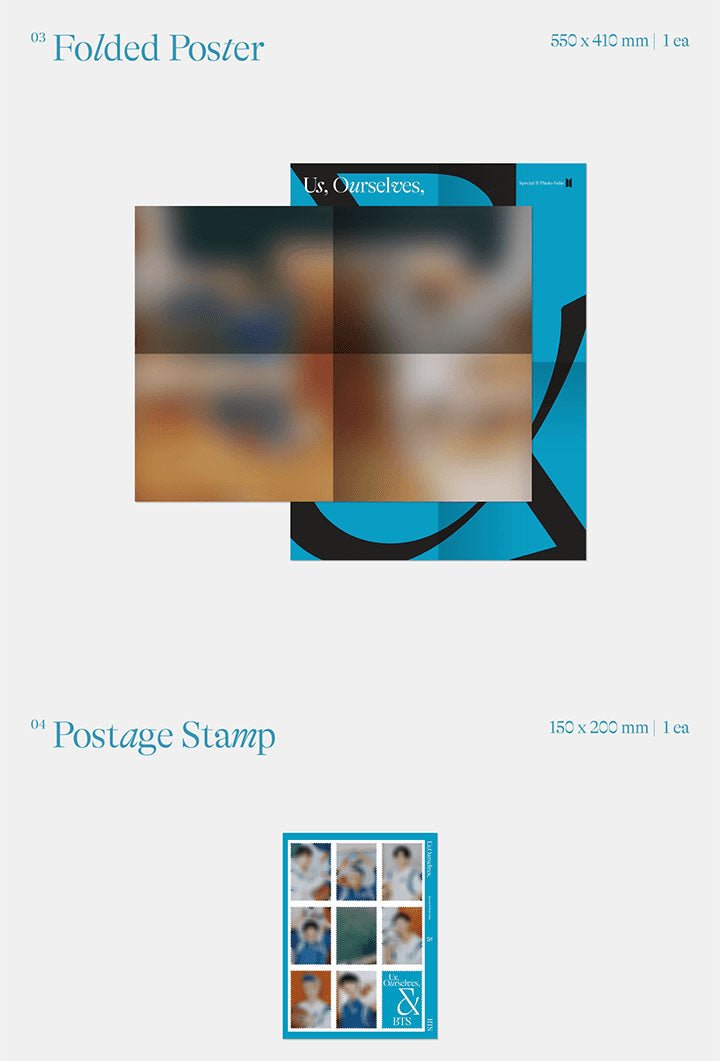 BTS - Us, Ourselves, and BTS 'WE' Photobook SET