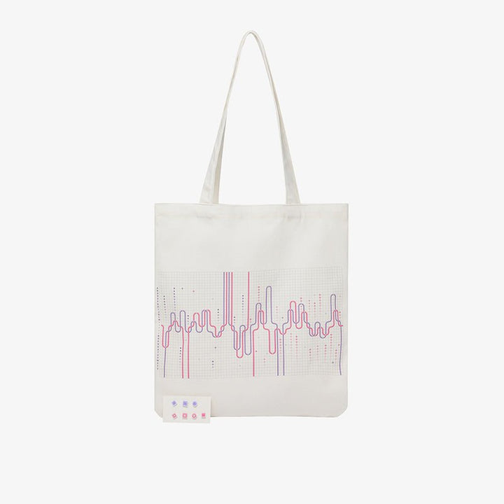 BTS x AQUA WAVE - Point Eco Bag (Tote Bag / Tragetasche)BTS x AQUA WAVE - Point Eco Bag (Tote Bag / Tragetasche)