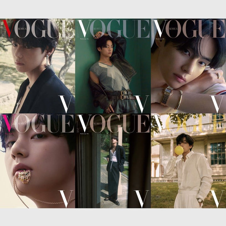 BTS x VOGUE Korea - V Cover (Vogue Magazin 10/22)