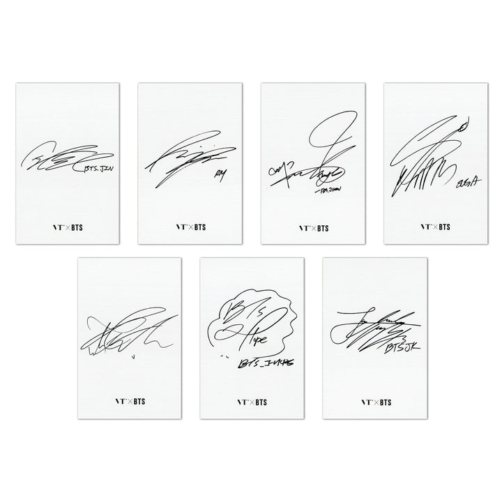 BTS x VT - Member Fotokarte
