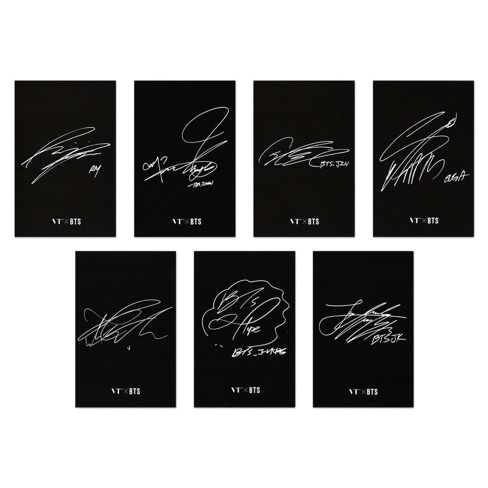 BTS x VT - Member Fotokarte