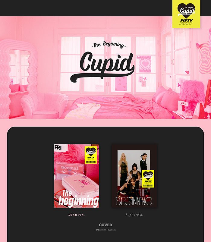 FIFTY FIFTY - The Beginning: Cupid (1st Single-Album) - Seoul-Mate