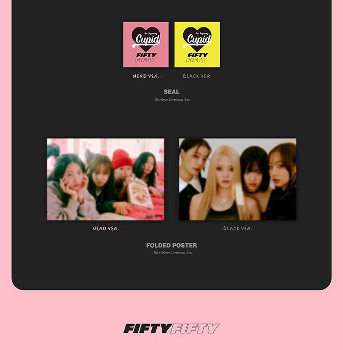 FIFTY FIFTY - The Beginning: Cupid (1st Single-Album) - Seoul-Mate