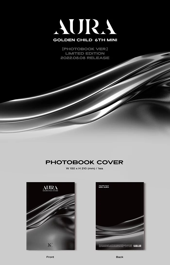 GOLDEN CHILD - AURA Photobook Ver. (6th Mini-Album)