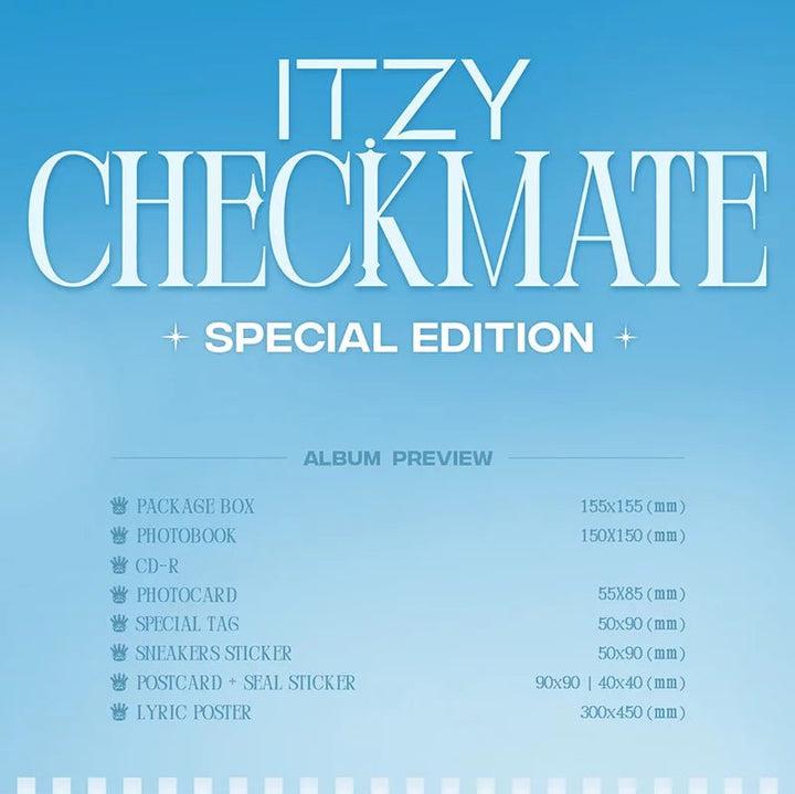 ITZY - CHECKMATE Special Edition (3rd Mini-Album) Details