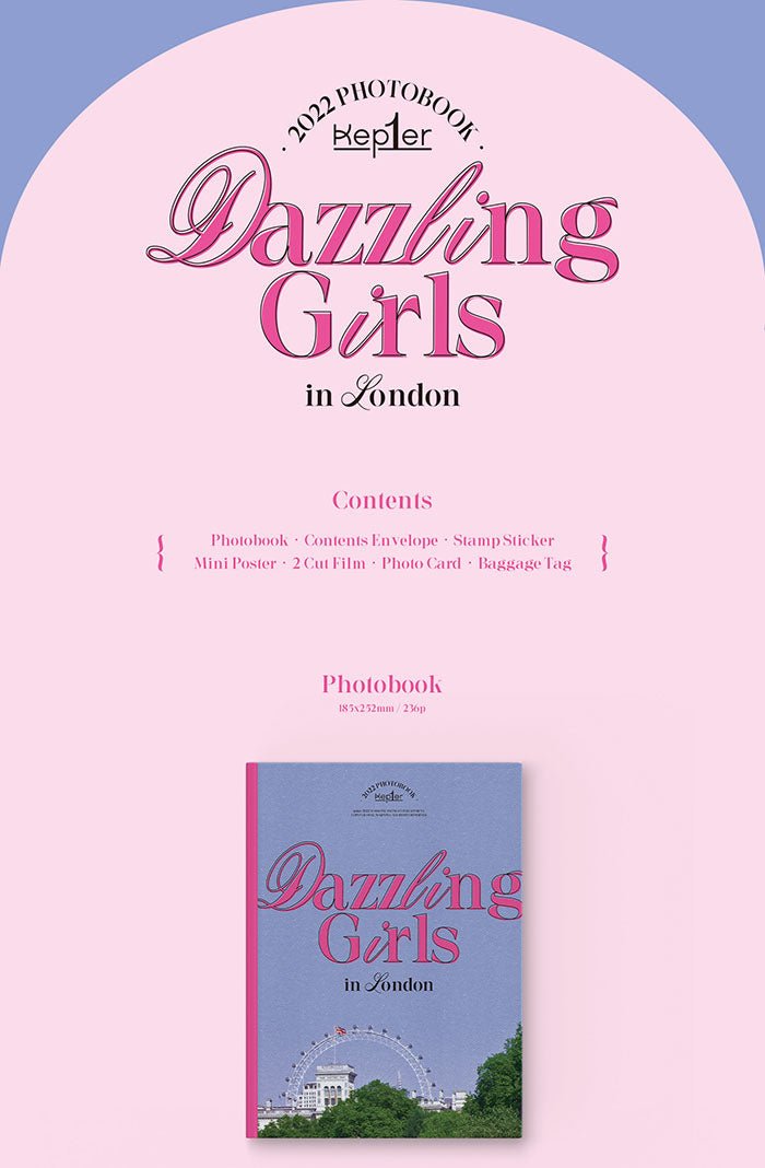 Kep1er - Dazzling Girls in London (1st Photobook)