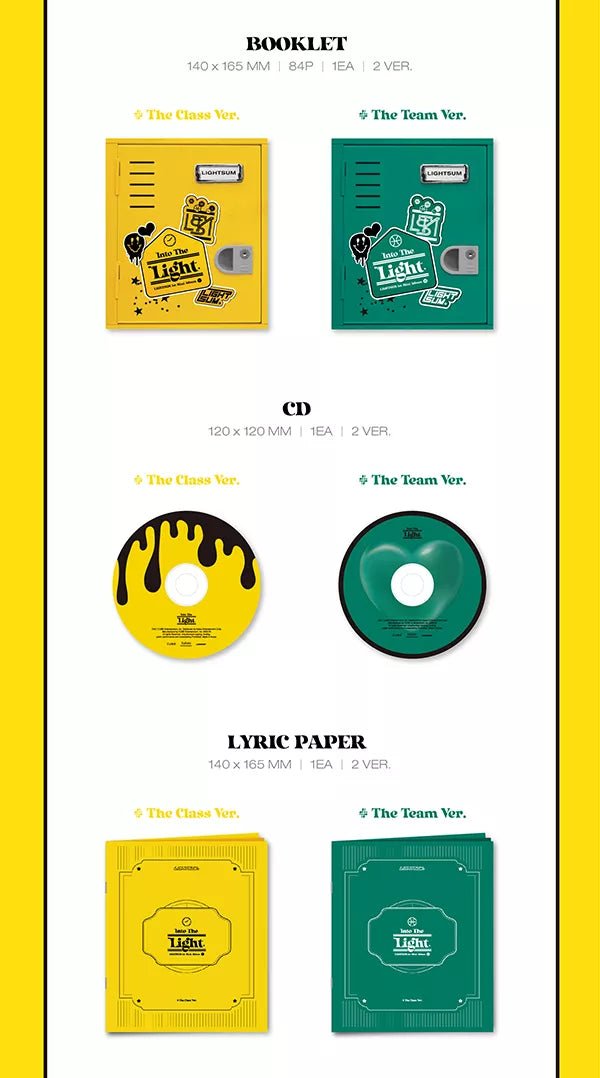 LIGHTSUM - Into The Light (1st Mini-Album) - Seoul-Mate