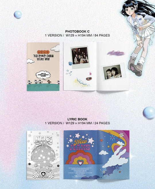 NewJeans - GET UP (2nd Mini-Album) Bunny Beach Bag Ver. - Seoul-Mate