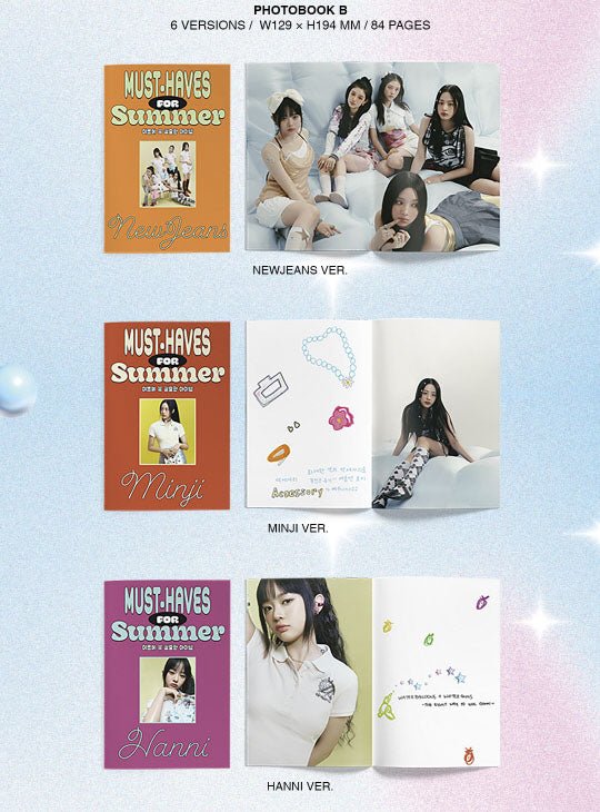 NewJeans - GET UP (2nd Mini-Album) Bunny Beach Bag Ver. - Seoul-Mate