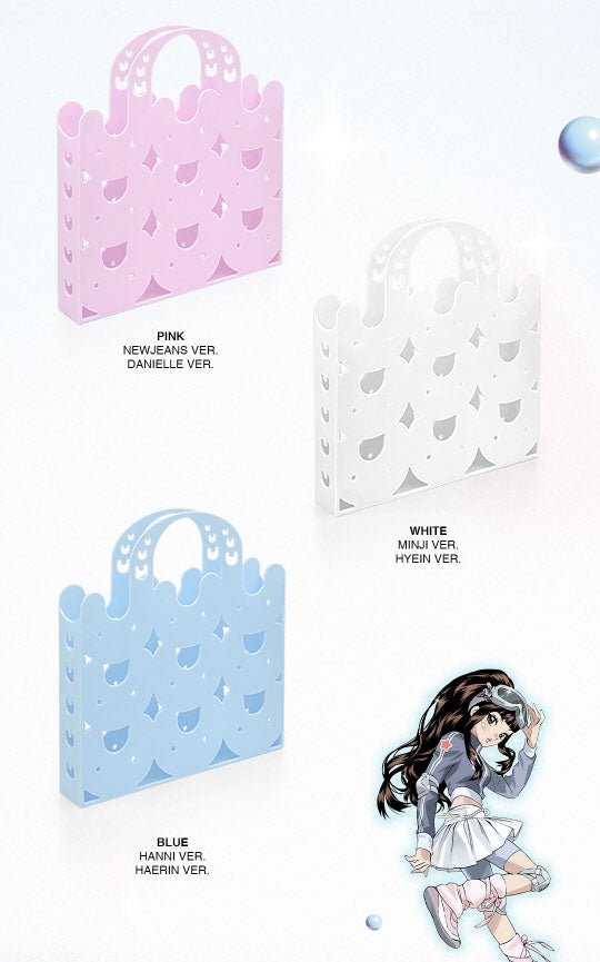 NewJeans - GET UP (2nd Mini-Album) Bunny Beach Bag Ver. - Seoul-Mate