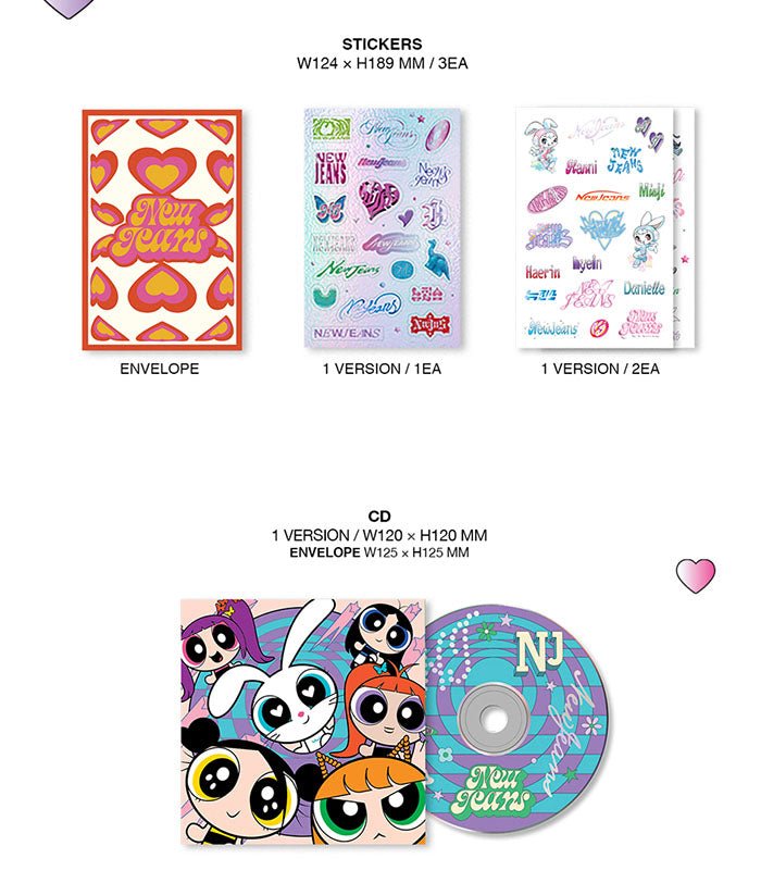 NewJeans - 'GET UP' Power Puff Girls X NJ Box Ver. - Seoul-Mate