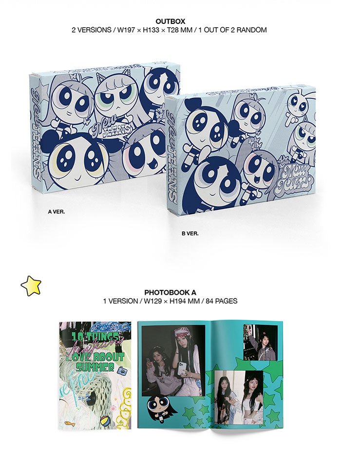 NewJeans - 'GET UP' Power Puff Girls X NJ Box Ver. - Seoul-Mate