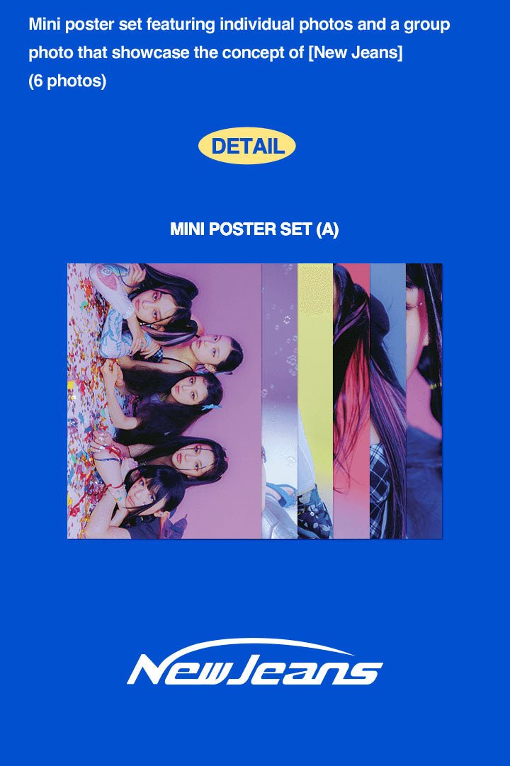 NewJeans - Mini Poster Set Ver. 1 - Seoul-Mate