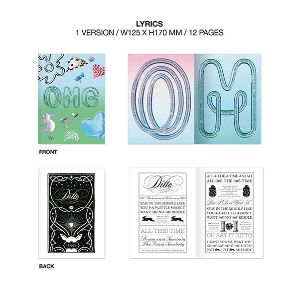 NEWJEANS - OMG (Message Card Ver.) - Seoul-Mate