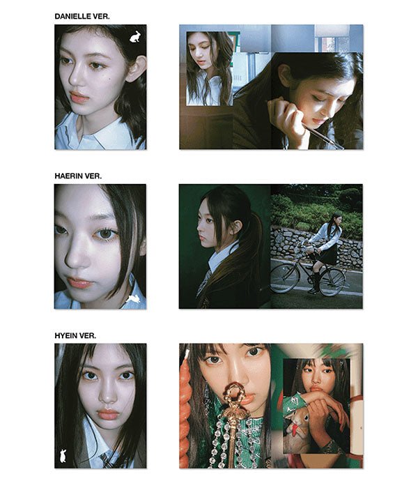 NEWJEANS - OMG (Message Card Ver.) (6 Alben-Set) - Seoul-Mate