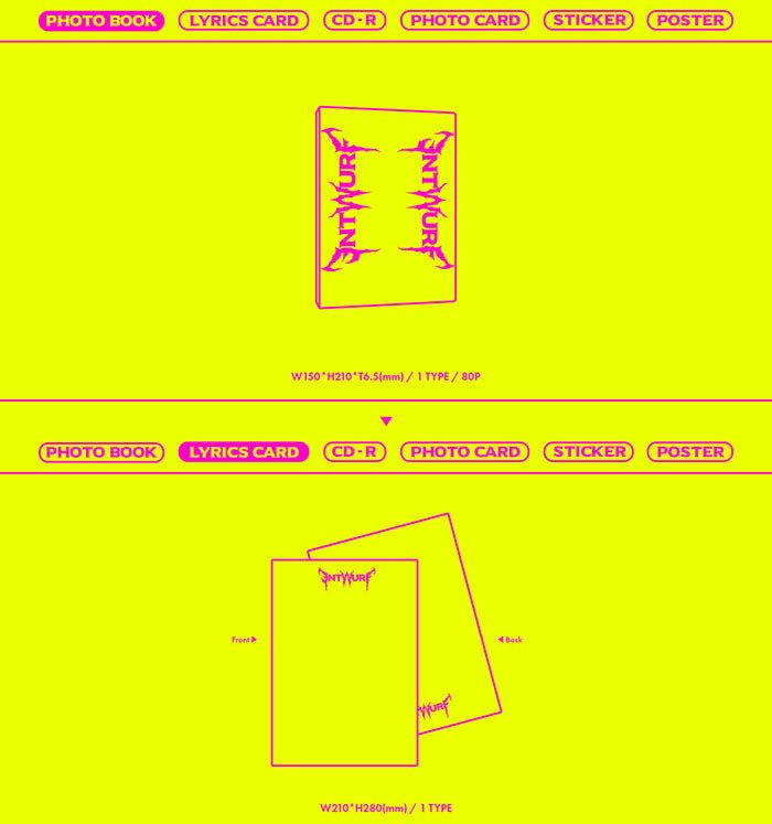 NMIXX - ENTWURF (2nd Single-Album) Standard Ver. - Seoul-Mate