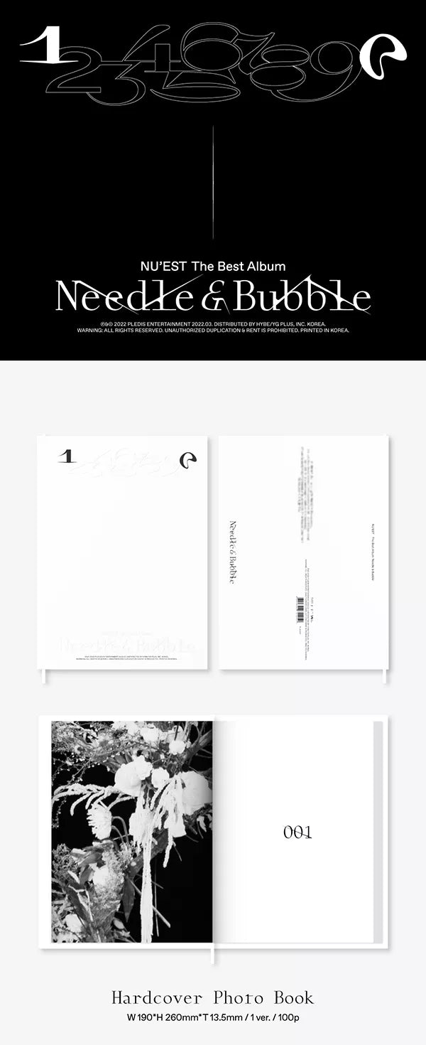 NU'EST - The Best Album Needle & Bubble - Seoul-Mate