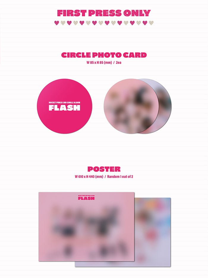 ROCKET PUNCH - FLASH (2nd Single-Album)