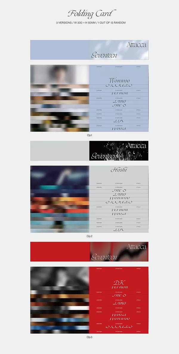 SEVENTEEN - ATTACCA (9th Mini-Album)