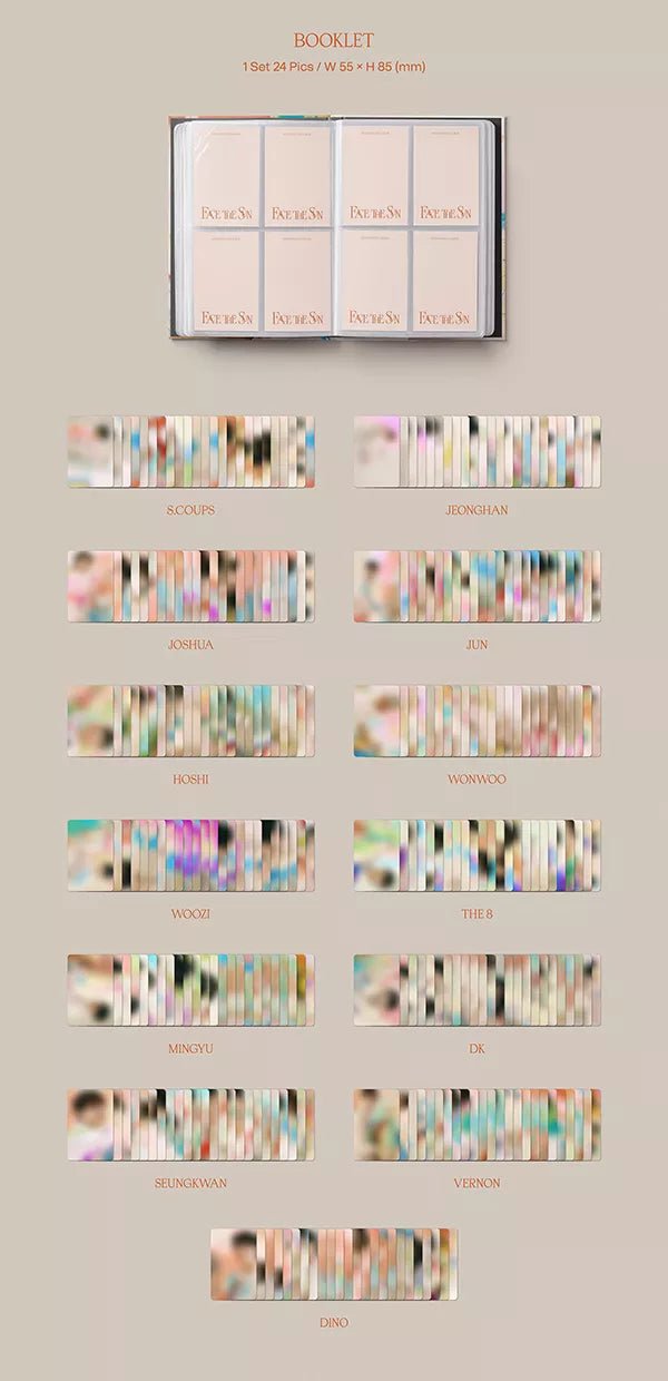 SEVENTEEN - Face The Sun Random CARAT Ver. (4th Full Album)