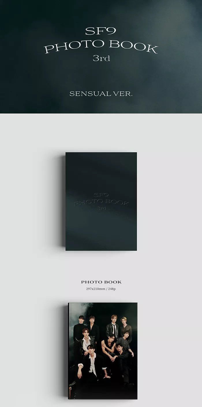 SF9 - 3rd Photobook#version_sensual-ver-schwarz