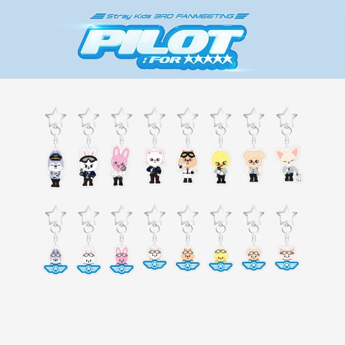 SKZOO SECRET KEYRING - 'PILOT : FOR ★★★★★' - Seoul-Mate