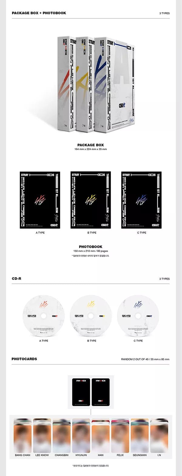 Stray Kids - GO 生 (GO LIVE) 1st Full Album