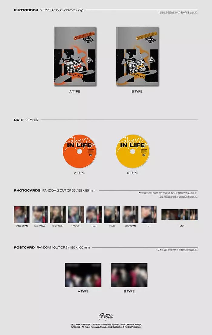 Stray Kids – IN生 (IN LIFE) Vol. 1 Repackage Album