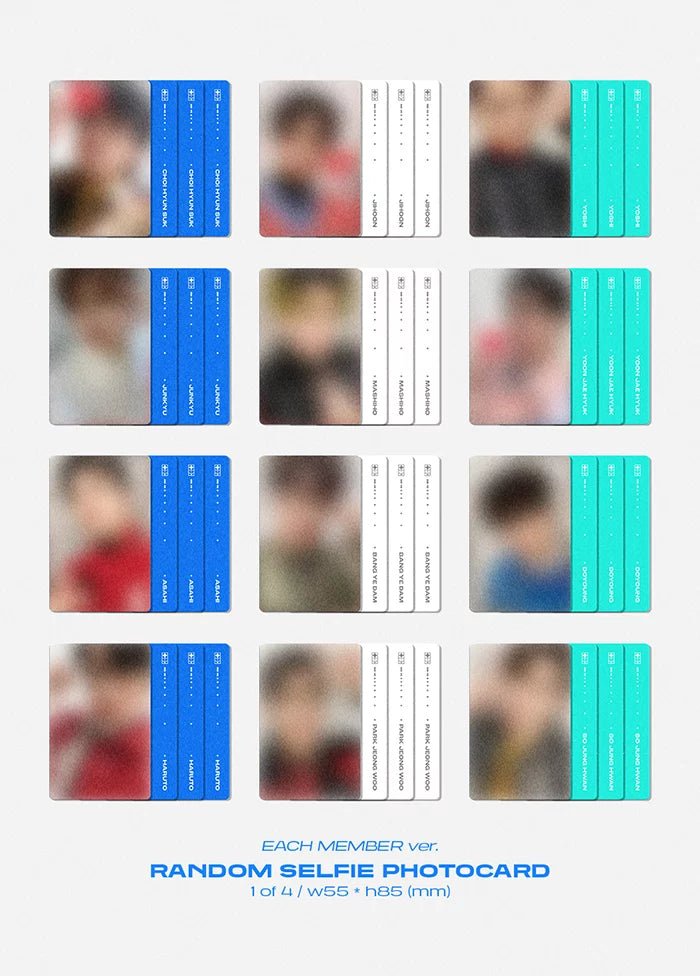 TREASURE - The Second Step: Chapter One (1st Mini-Album) Digipack Details#version_digipack-random-ver
