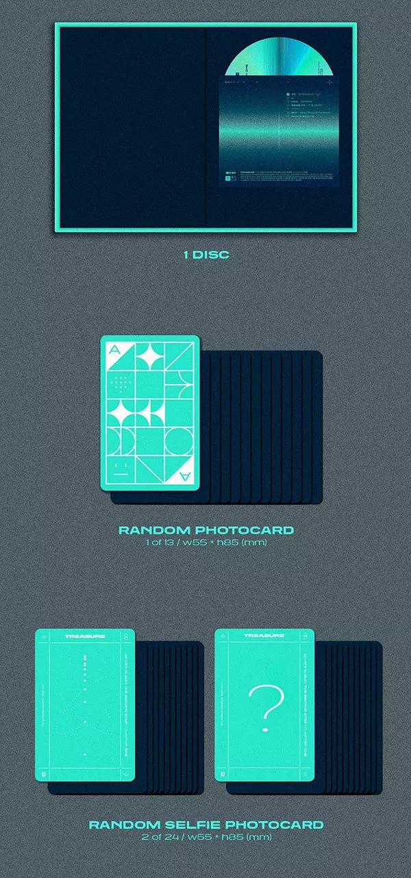 TREASURE - The Second Step: Chapter One (1st Mini-Album)#version_a-ver-green