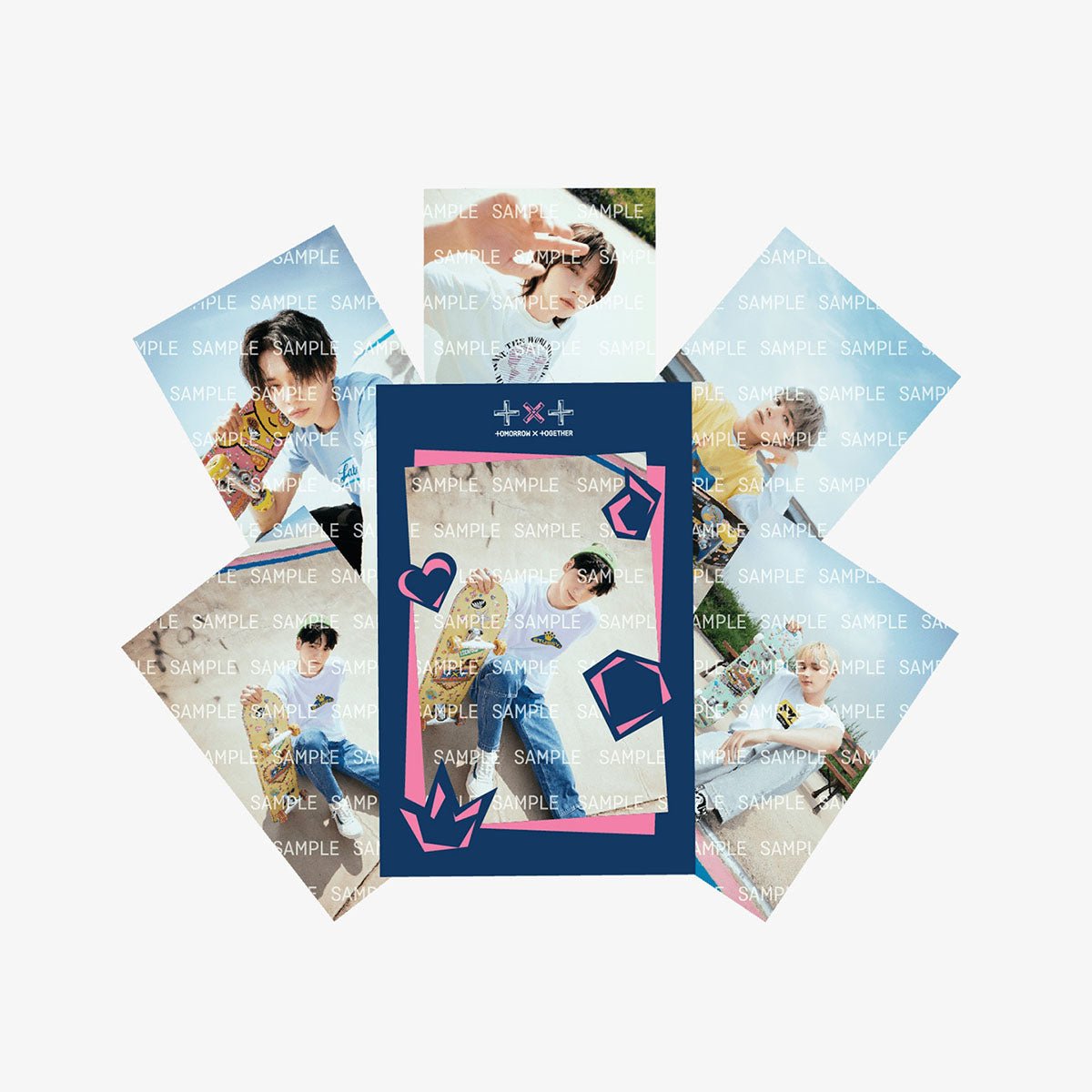 Tomorrow X Together Cards Photocard TXT Tomorrow X Together - Set 92 Pezzi Con Adesivi Per Fan Regalo Fan Kpop - 4