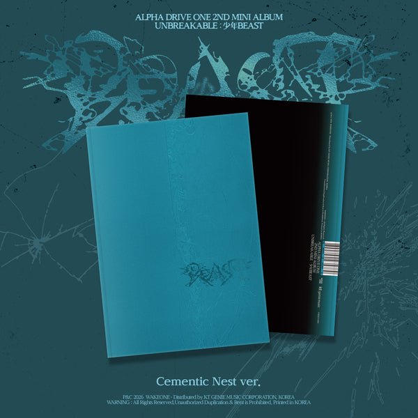 ALPHA DRIVE ONE - UNBREAKABLE : 少年 BEAST (Cementic Nest ver.) - SeoulMate
