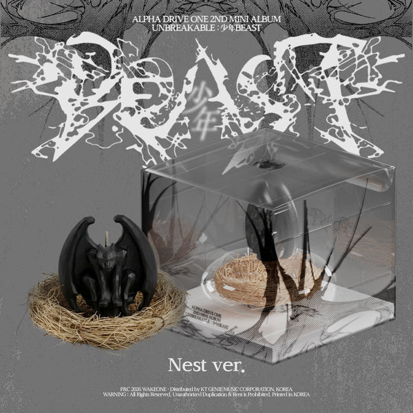 ALPHA DRIVE ONE - UNBREAKABLE : 少年 BEAST (Nest Ver.) - SeoulMate