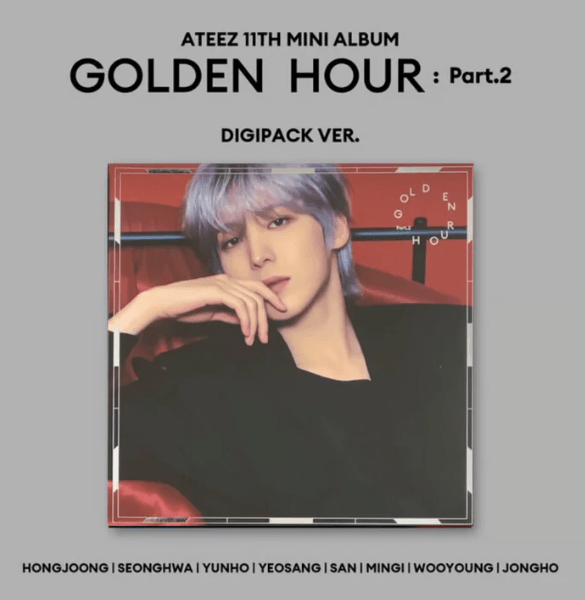 ATEEZ - GOLDEN HOUR : Part.2 Digipack Ver. (11th Mini Album) - SeoulMate