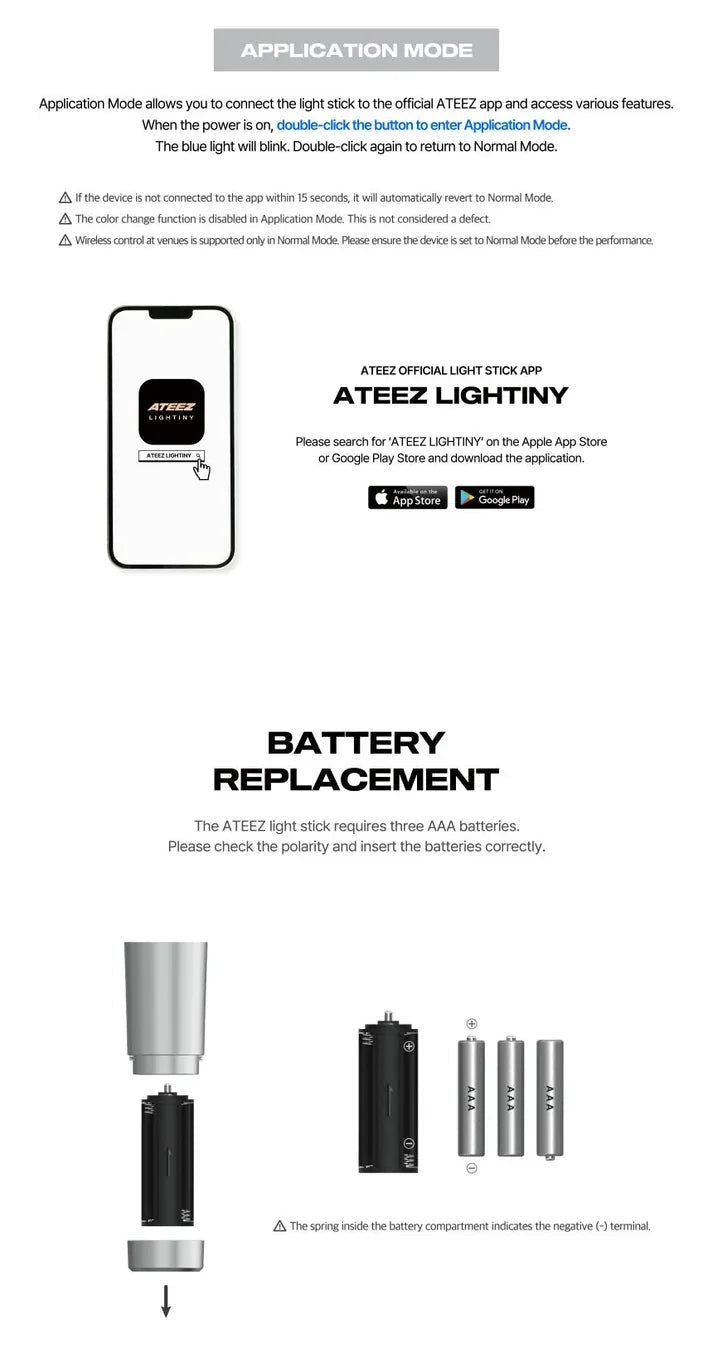 ATEEZ - OFFICIAL LIGHT STICK VER. 3 - SeoulMate
